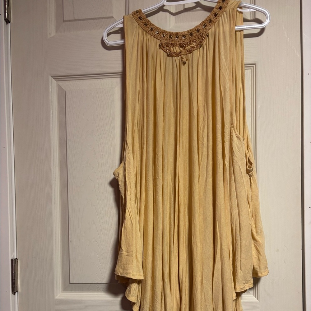 Beautiful flowy Rare Boho Free People Tunic